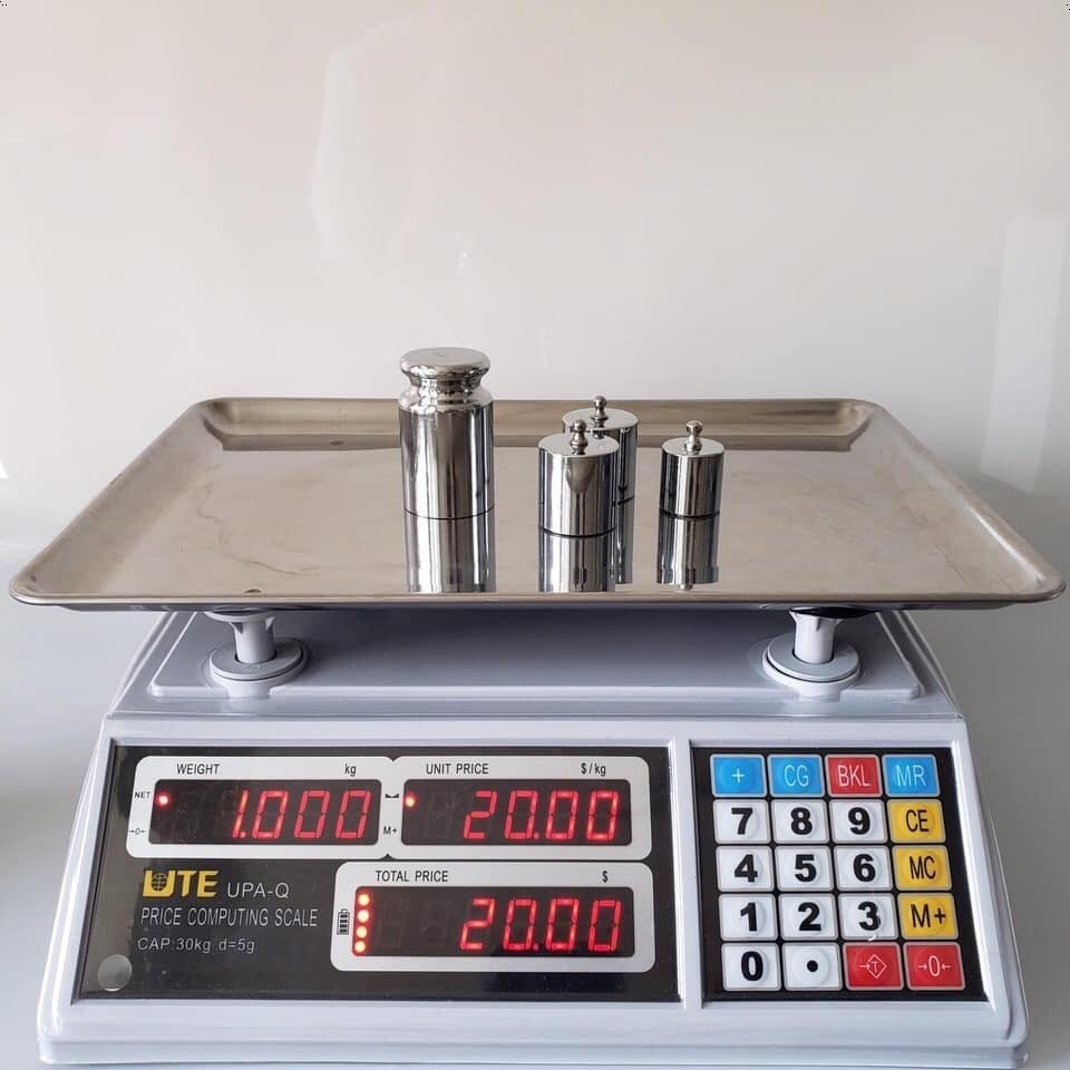 [HCM]Cân Điện Tử Tính Tiền 30kg UTE Cân Hàng Hóa Thực Phẩm