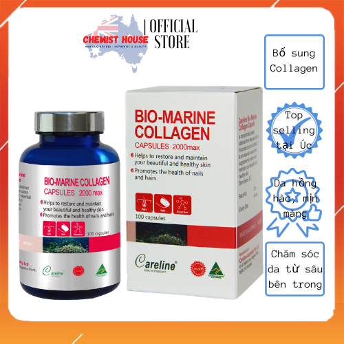 Hàng Chuẩn ÚC Bio Marine Collagen - Viên uống bổ sung Collagen 100 viên