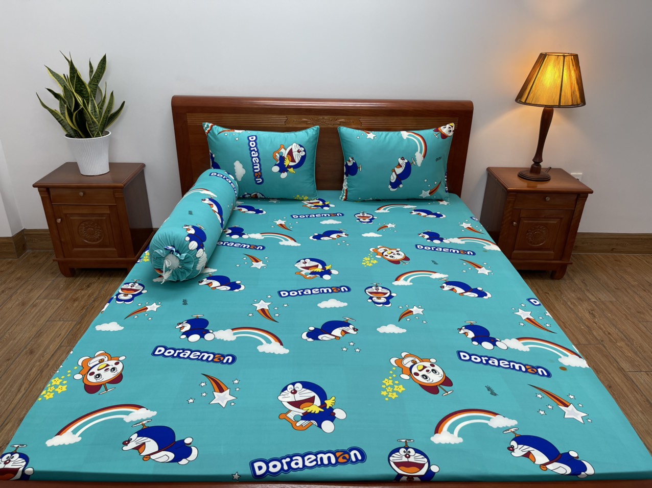 Bộ 4 món Drap Ga giường hoặc ga lẻ thun lạnh HQ đủ mầu sắc