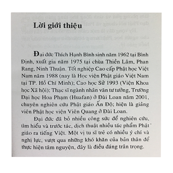 Tìm Hiểu PHẬT GIÁO NGUYÊN THỦY