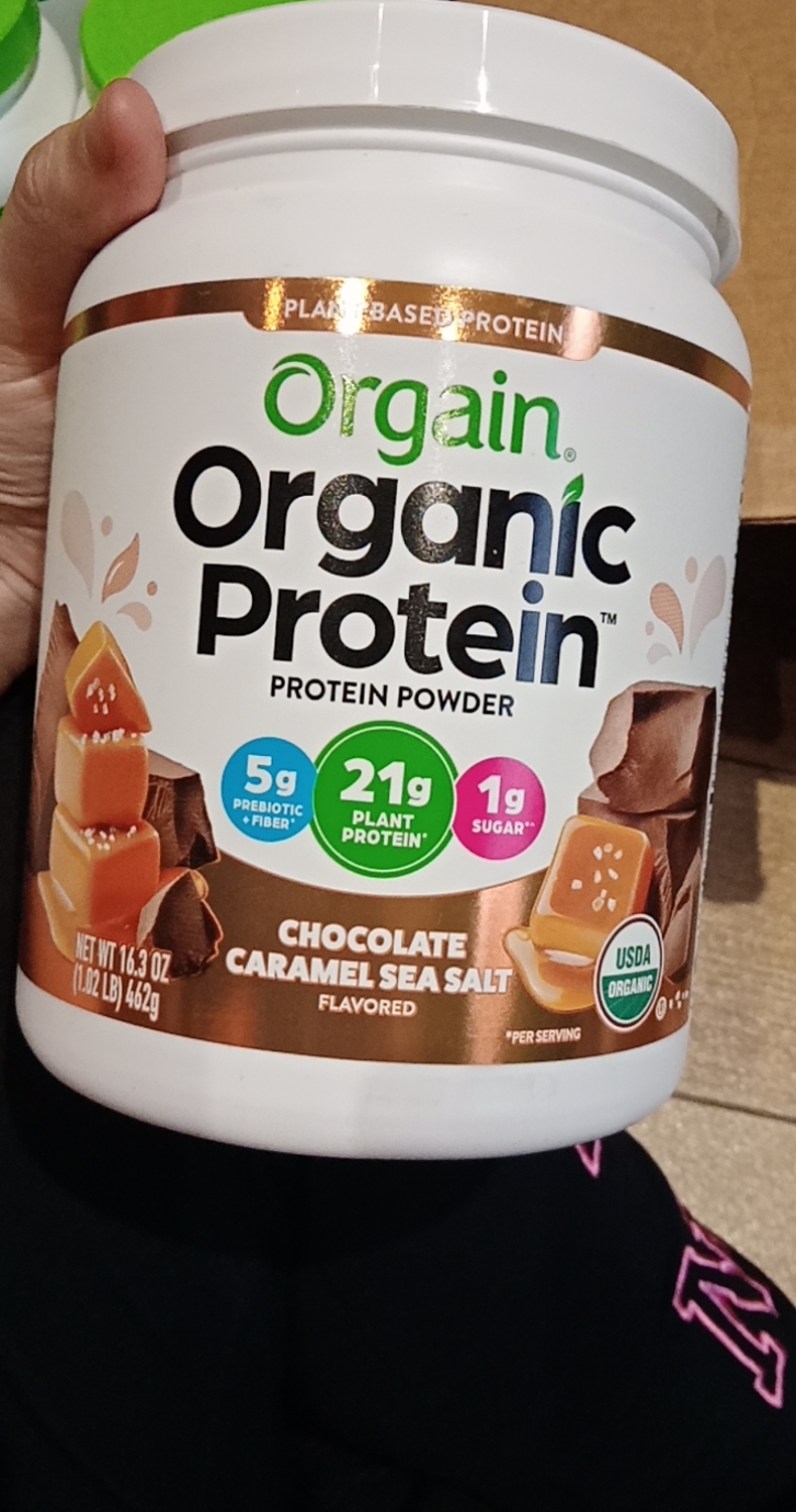 [MẪU MỚI, MÙI MỚI THEO MÙA] BỘT ĐẠM THỰC VẬT HỮU CƠ ORGAIN ORGANIC PROTEIN 462GR