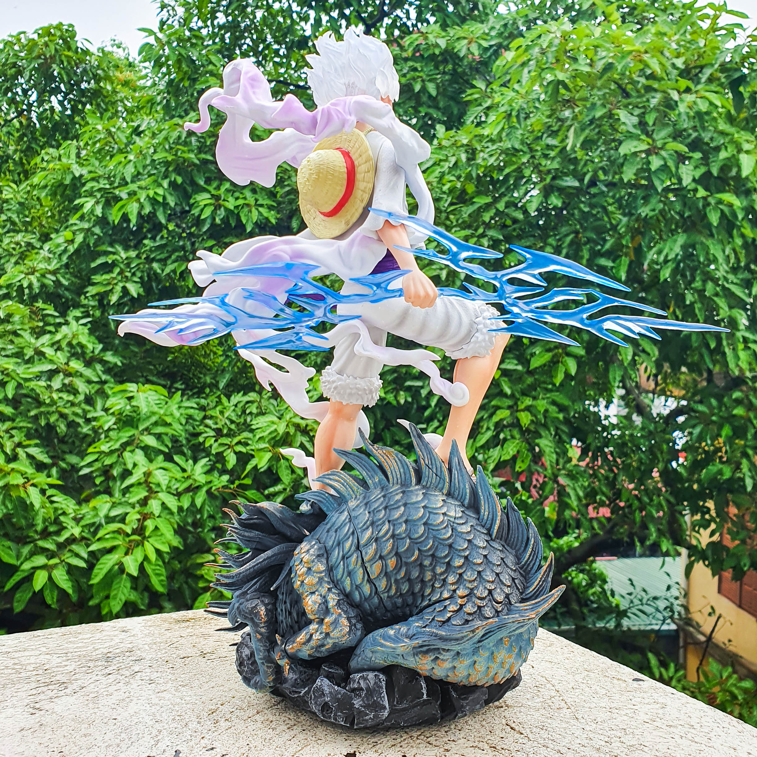 Mô hình luffy gear 5 hàng đẹp siêu chất ( one piece )