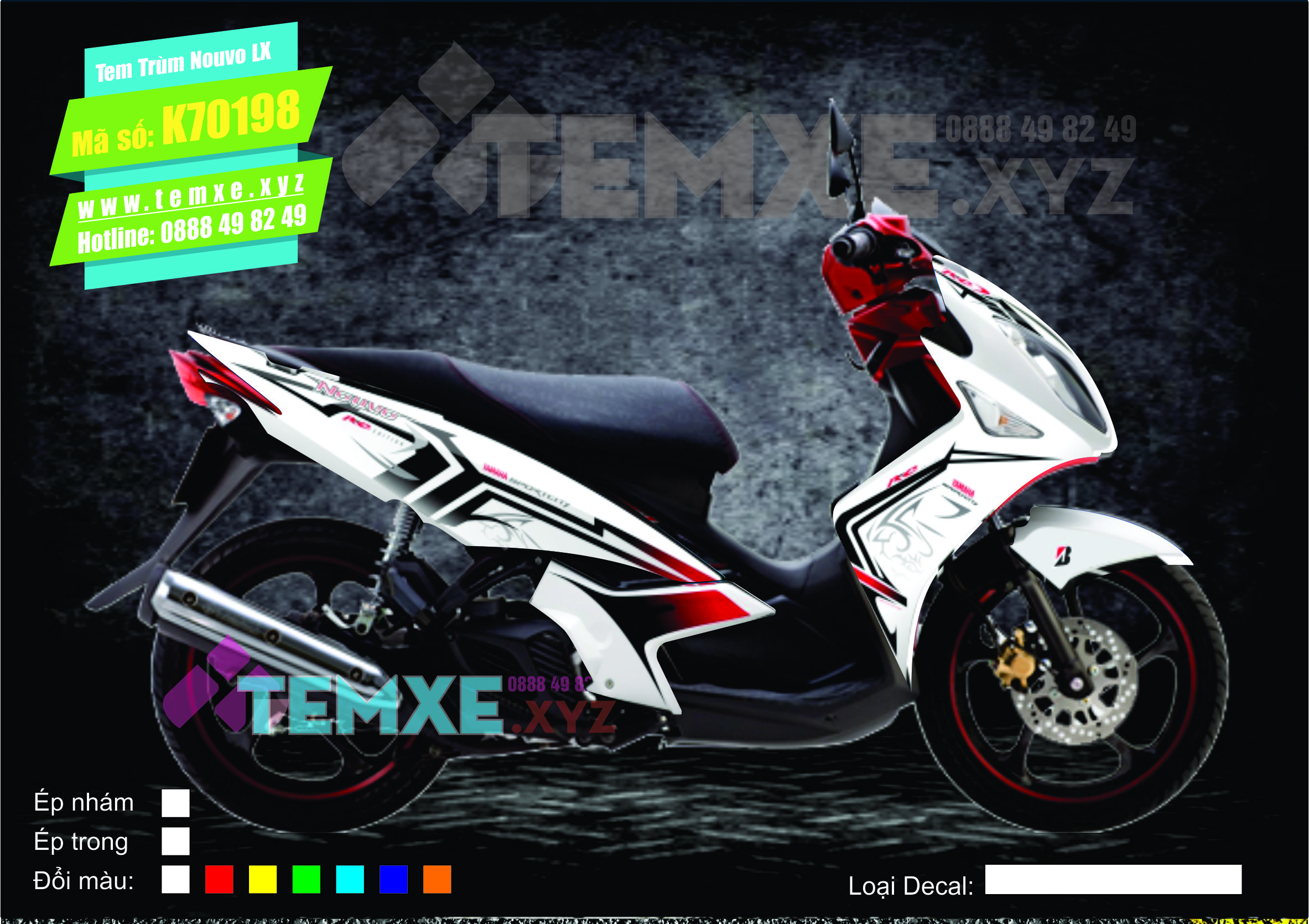 Tem Trùm Nouvo LX - 50286