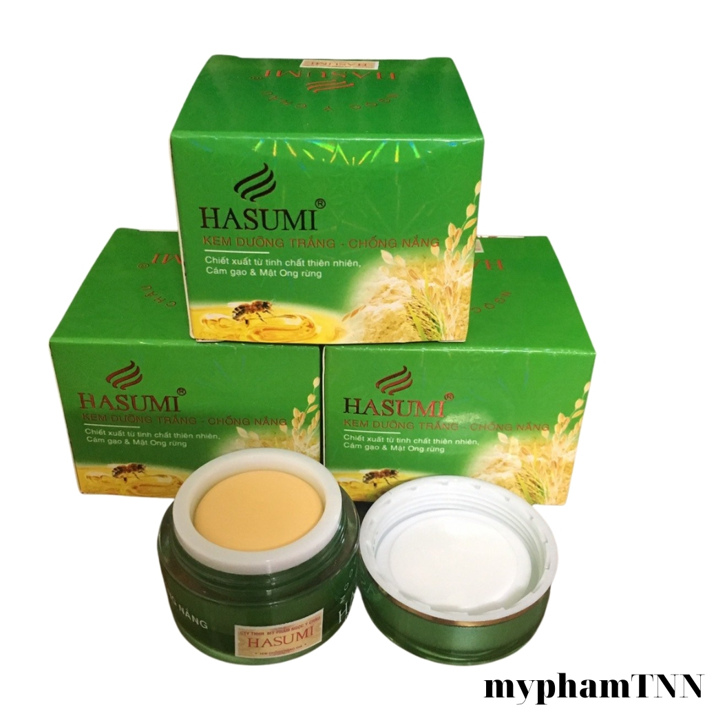 kem dưỡng trắng da chống nắng hasumi 10g