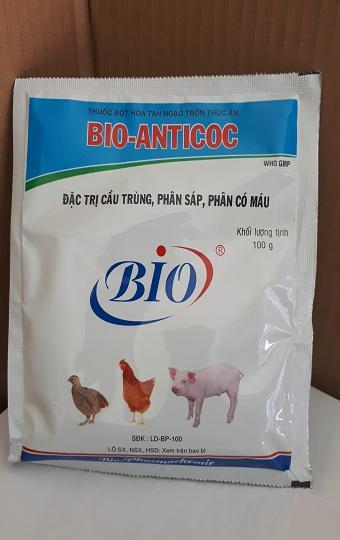 THUOC DAC TRI CẦU TRÙNG BIO-ANTICOC 100gr