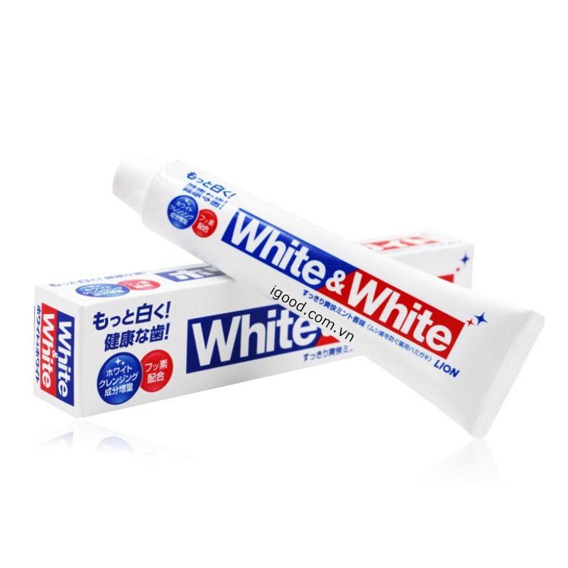 Kem Đánh Răng White & White Nhật Bản
