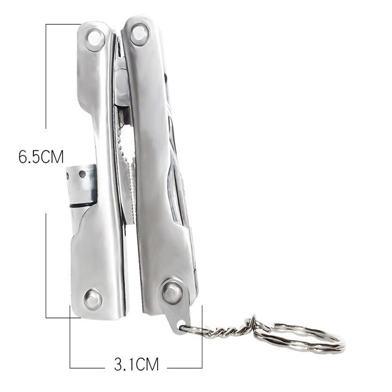 Móc khóa dụng cụ đa năng 10in1