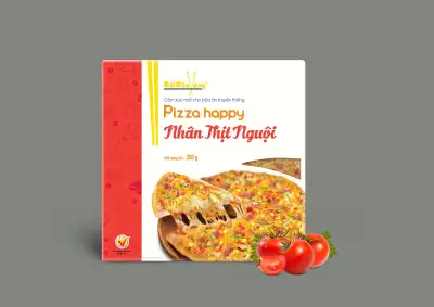 Pizza Margarita ( Pizza thịt nguội) 350gr/hộp