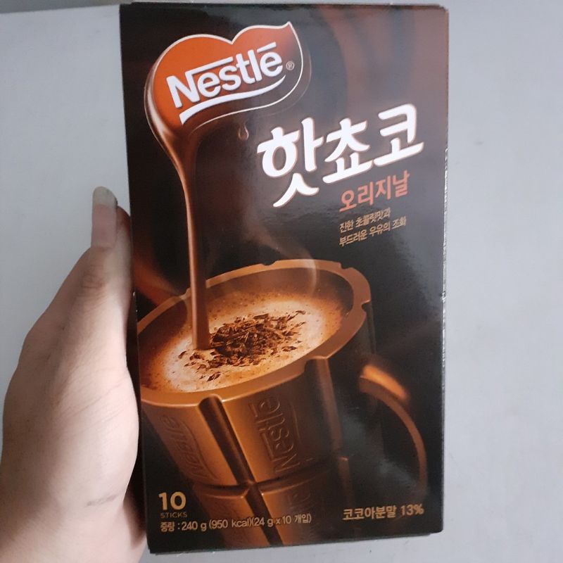 Bột cacao Hot Choco Hàn Quốc 240g ( 10 gói×24g)