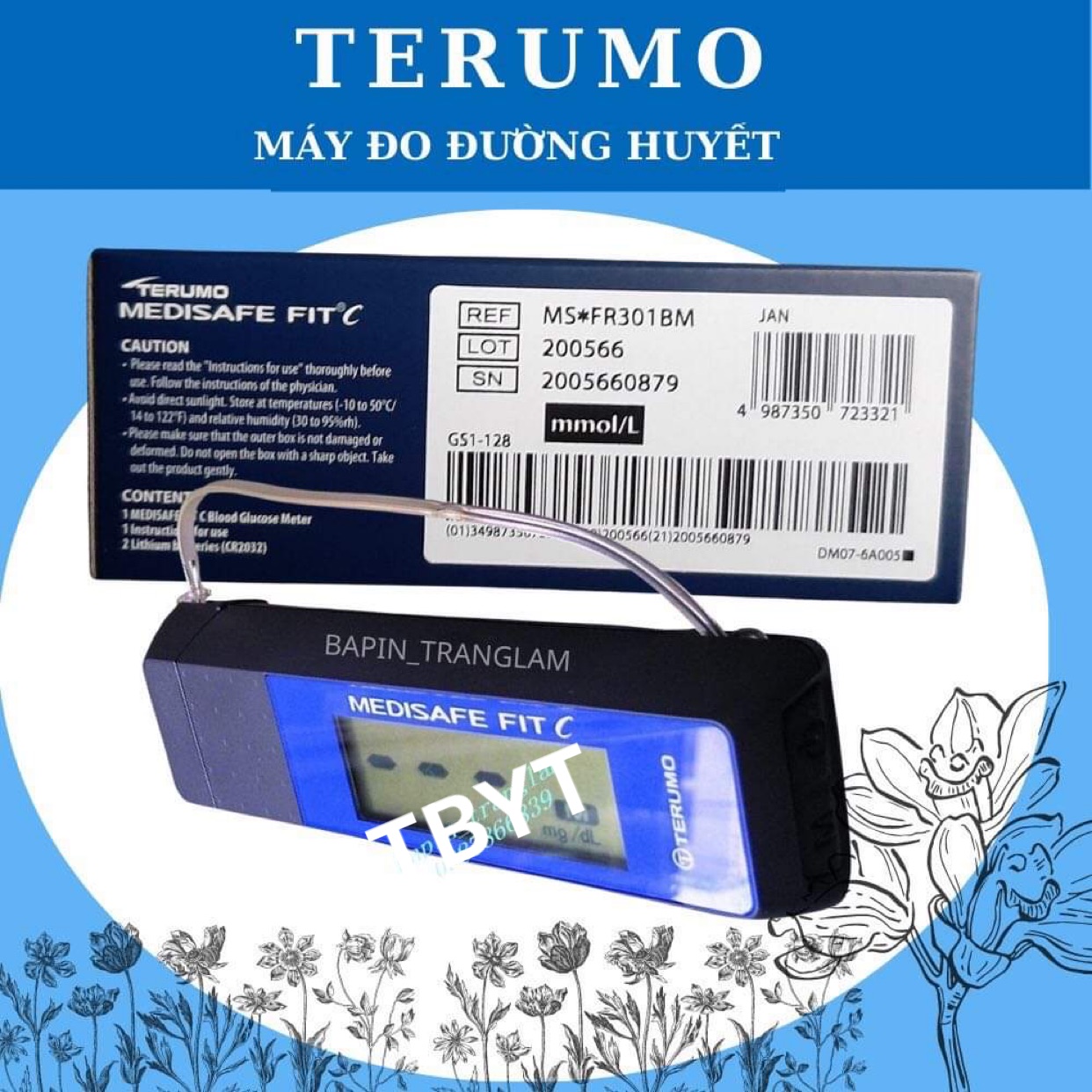 Máy thử đường huyết Terumo Fit