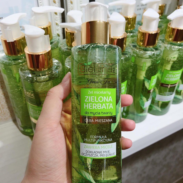 Gel rửa mặt Bielenda Trà Xanh