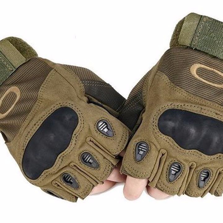 [Hcm] Oakley Fingerless Gloves (Genuine High Quality Products)
