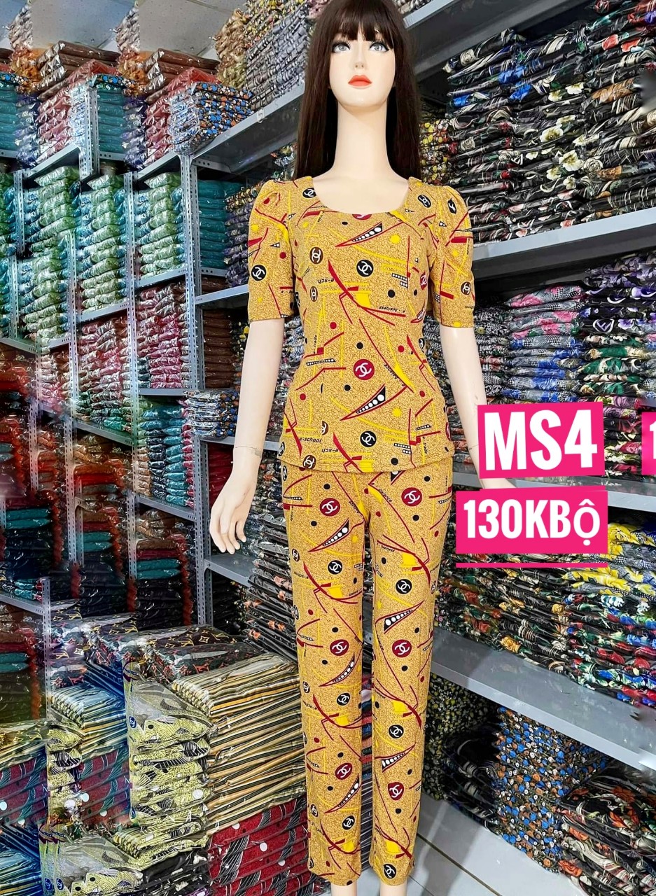 Đồ bộ mặc nhà thun aty (size 3 TỪ 56-63 ký)
