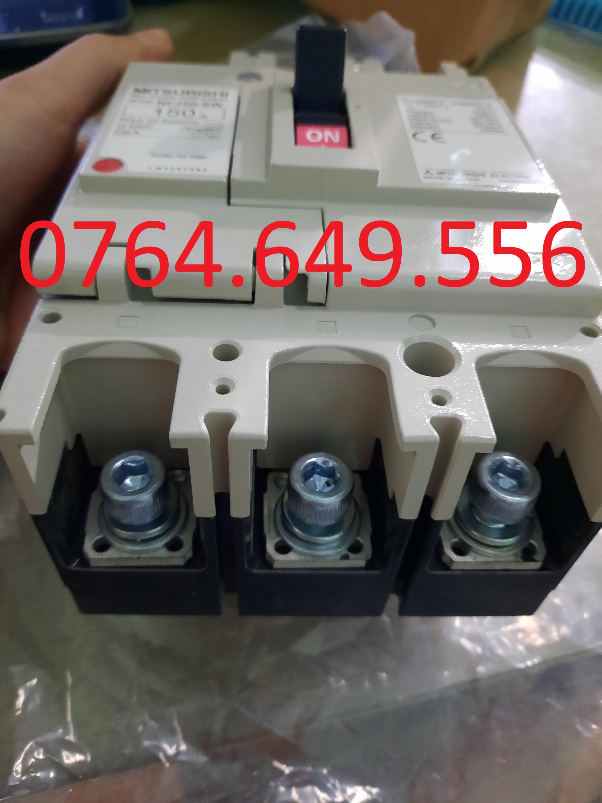 MCCB MITSUBISHI 150A MÀU ĐEN