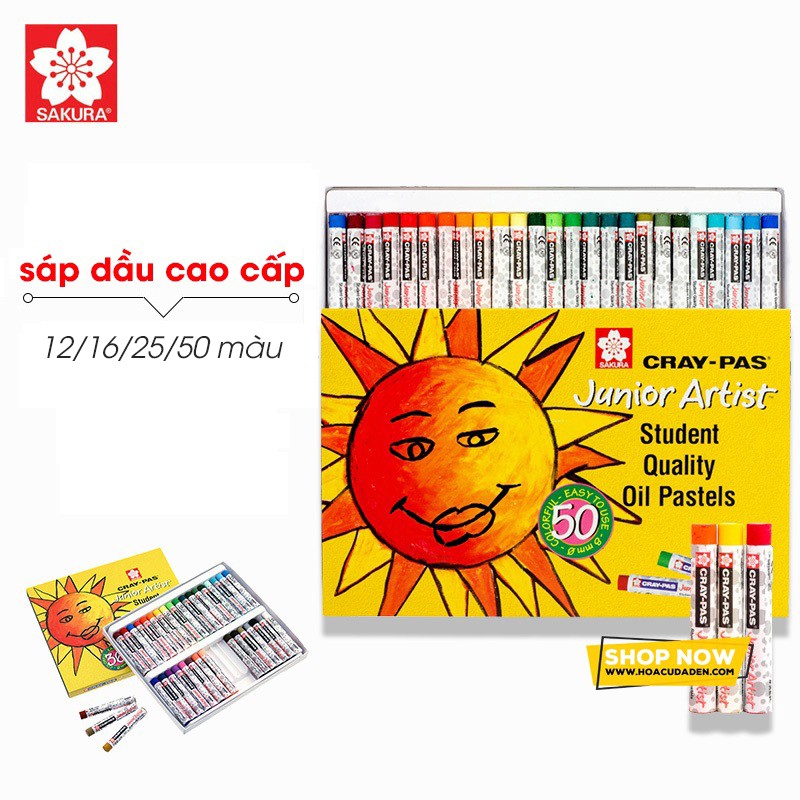 [HCM]Sáp dầu Sakura Craypas Junior Artist