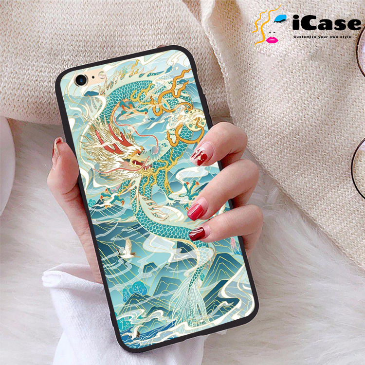 Ốp lưng iPhone 6 Plus viền dẻo TPU BST Rong