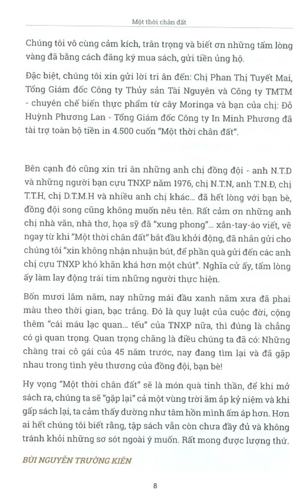 Một Thời Chân Đất