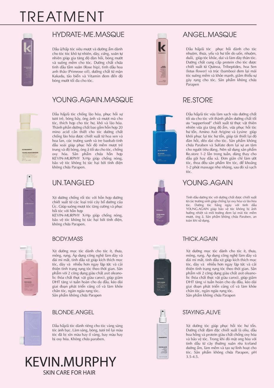 Dầu gội dưỡng ẩm Kevin Murphy Hydrate Me 250ML