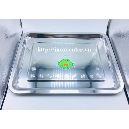 [HCM]Khay mâm inox cạn