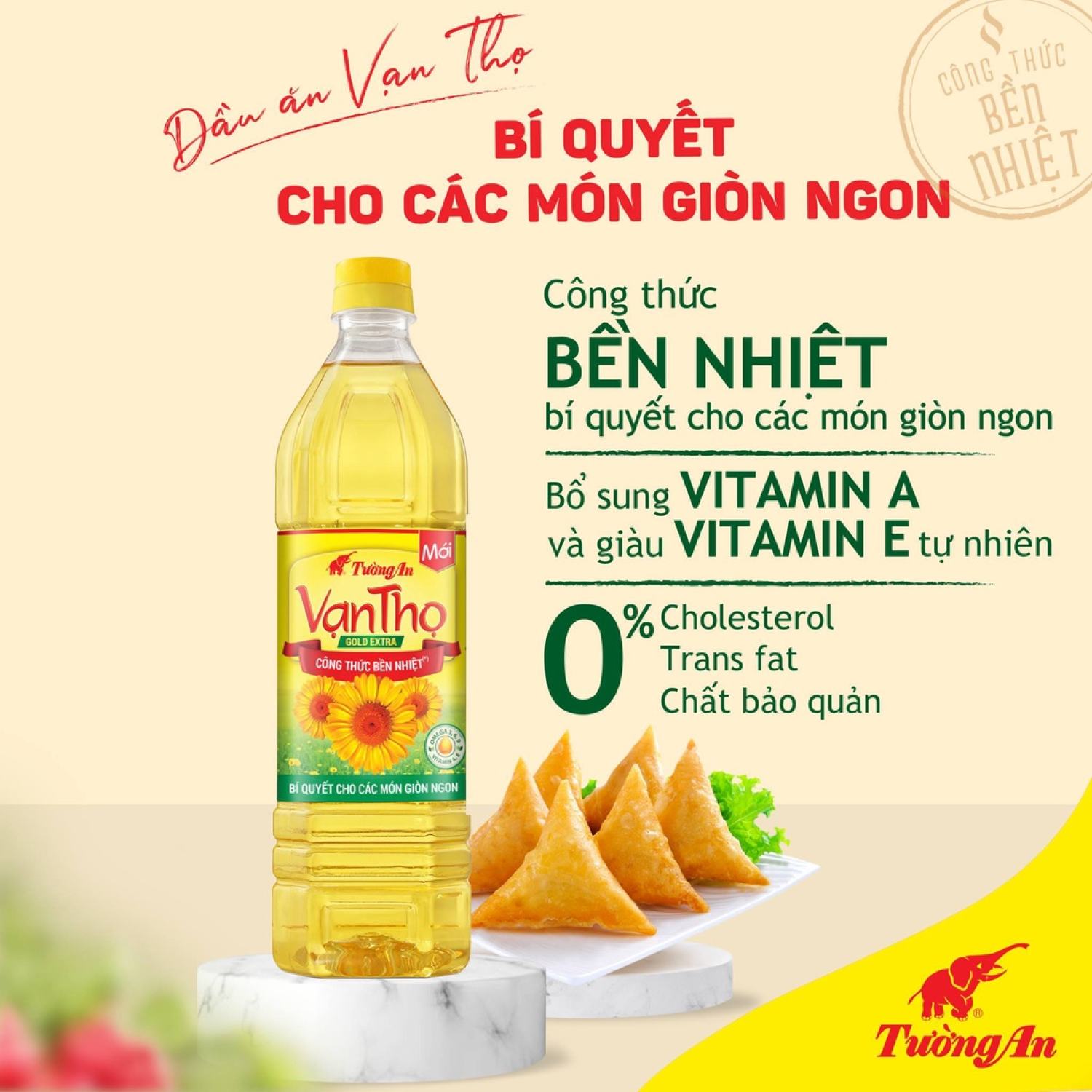 Dầu ăn dinh dưỡng Vạn Thọ tường an can lớn 2 lít