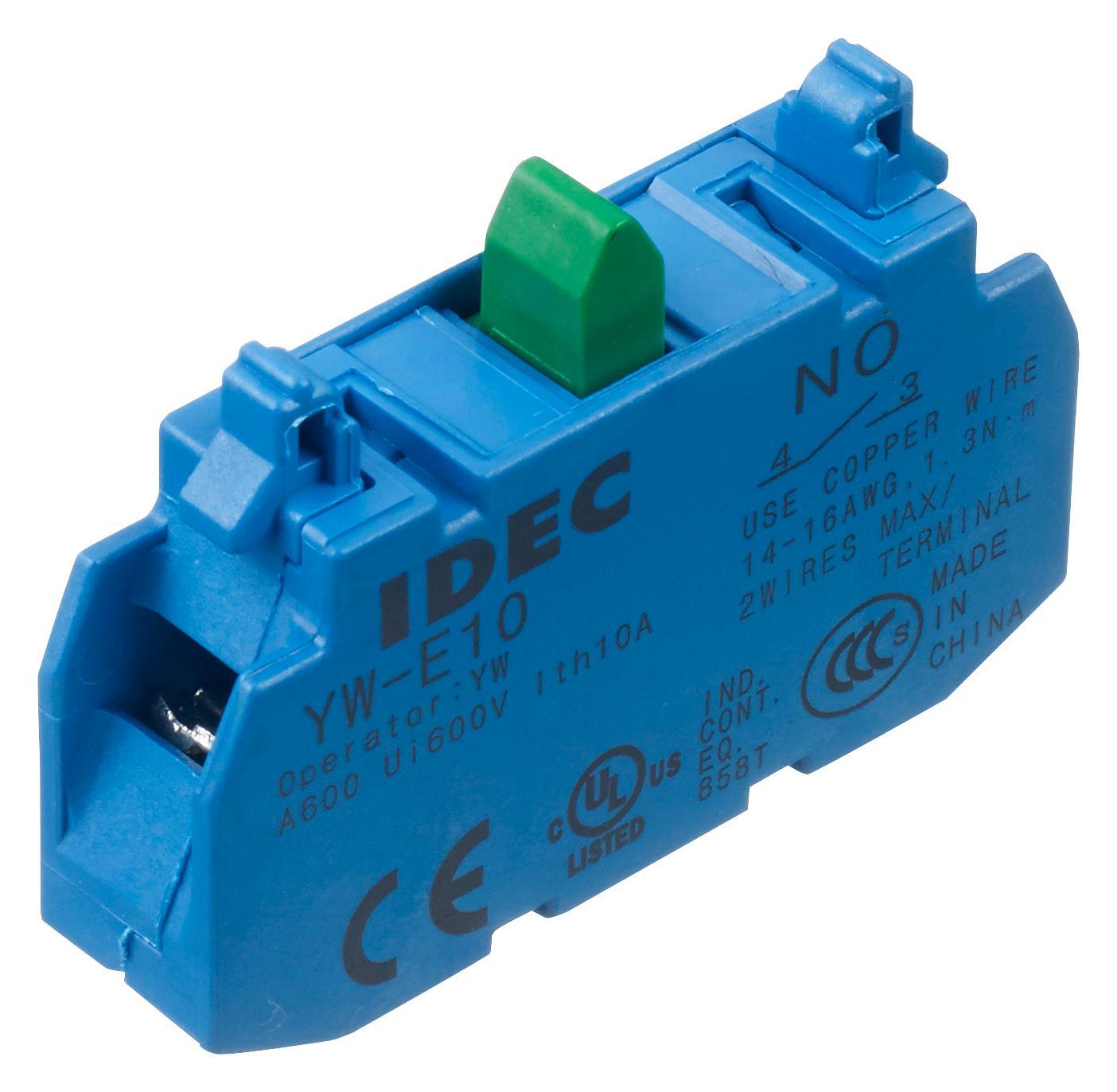 Tiếp Điểm Đơn 1NC IDEC - Tiếp điểm thường đóng - YW E01 Chuyên dùng cho YW series - Tiếp điểm rời IDEC - Tiếp điểm phụ cho công tắc nút ấn IDEC