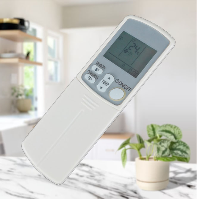 Điều khiển điều hòa DAIKIN SENSOR nút đen