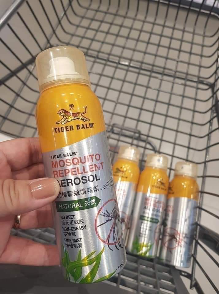Bình #xịt chống #muỗi #Tiger #Balm 120ml