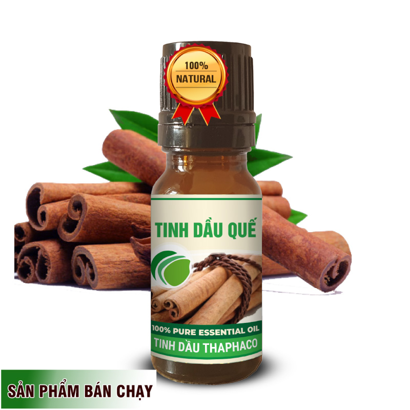 Tinh Dầu Quế Nguyên Chất 10ml Thaphaco