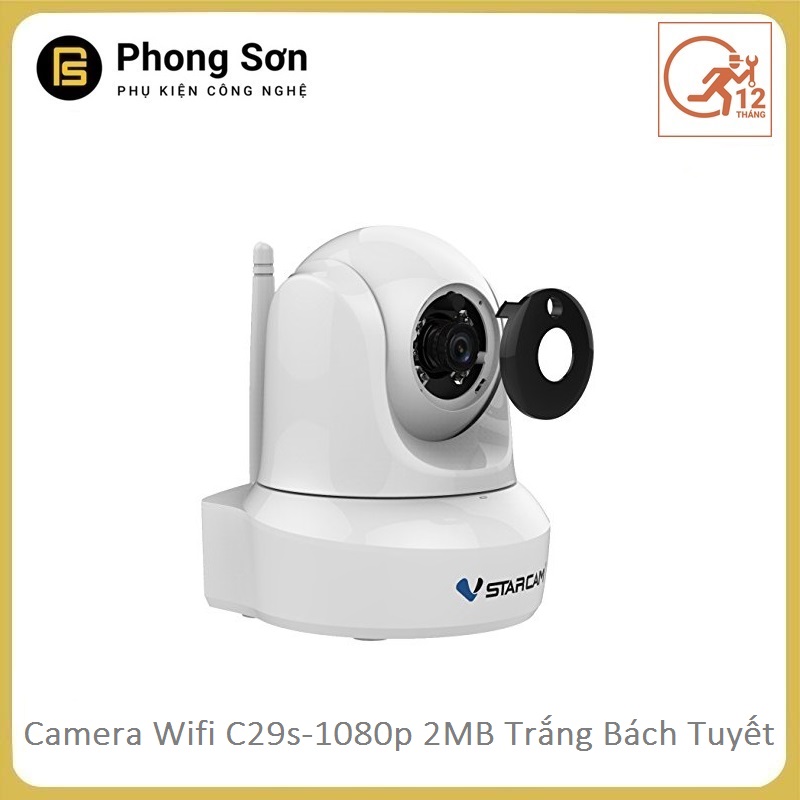 Camera Wifi IP C29s FHD 1080p Vstarcam ( Trắng Bạch Tuyết )