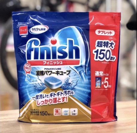 Viên rửa bát finish power cube nhật bản dành cho máy rửa bát