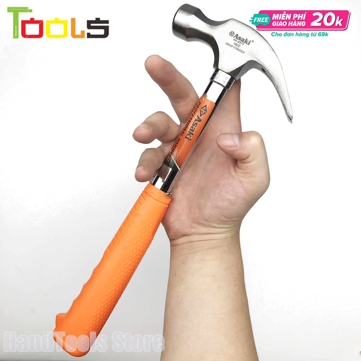 Búa đóng đinh Asaki AK-9500 (8 Oz)