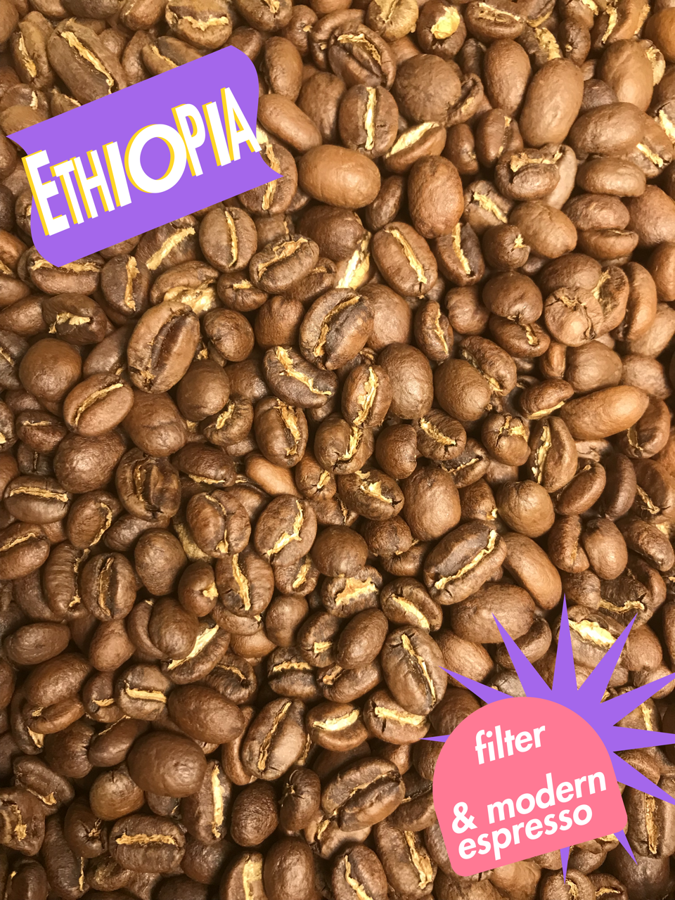 Cà phê rang mới Ethiopia Hambela Dabaye (ORGANIC certificated) 250g - cfi-coffee.com