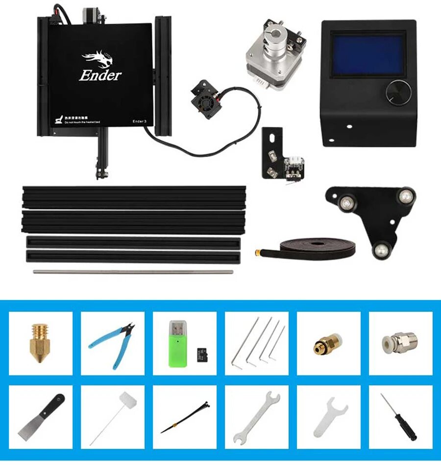3D printer Creality Ender 3 printing size 22*22*25cm