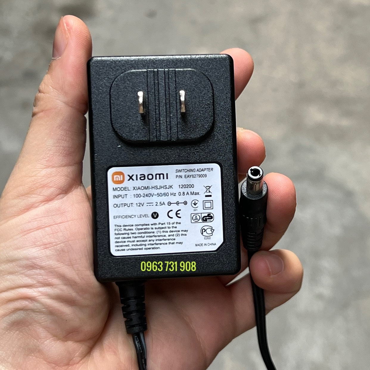 Cục nguồn màn hình Atas 12v 2.5A