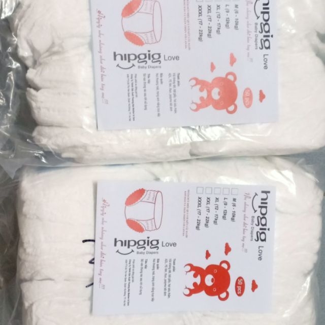 BỈM - TÃ QUẦN XUẤT NHẬT CAO CẤP HIPGIG 50c