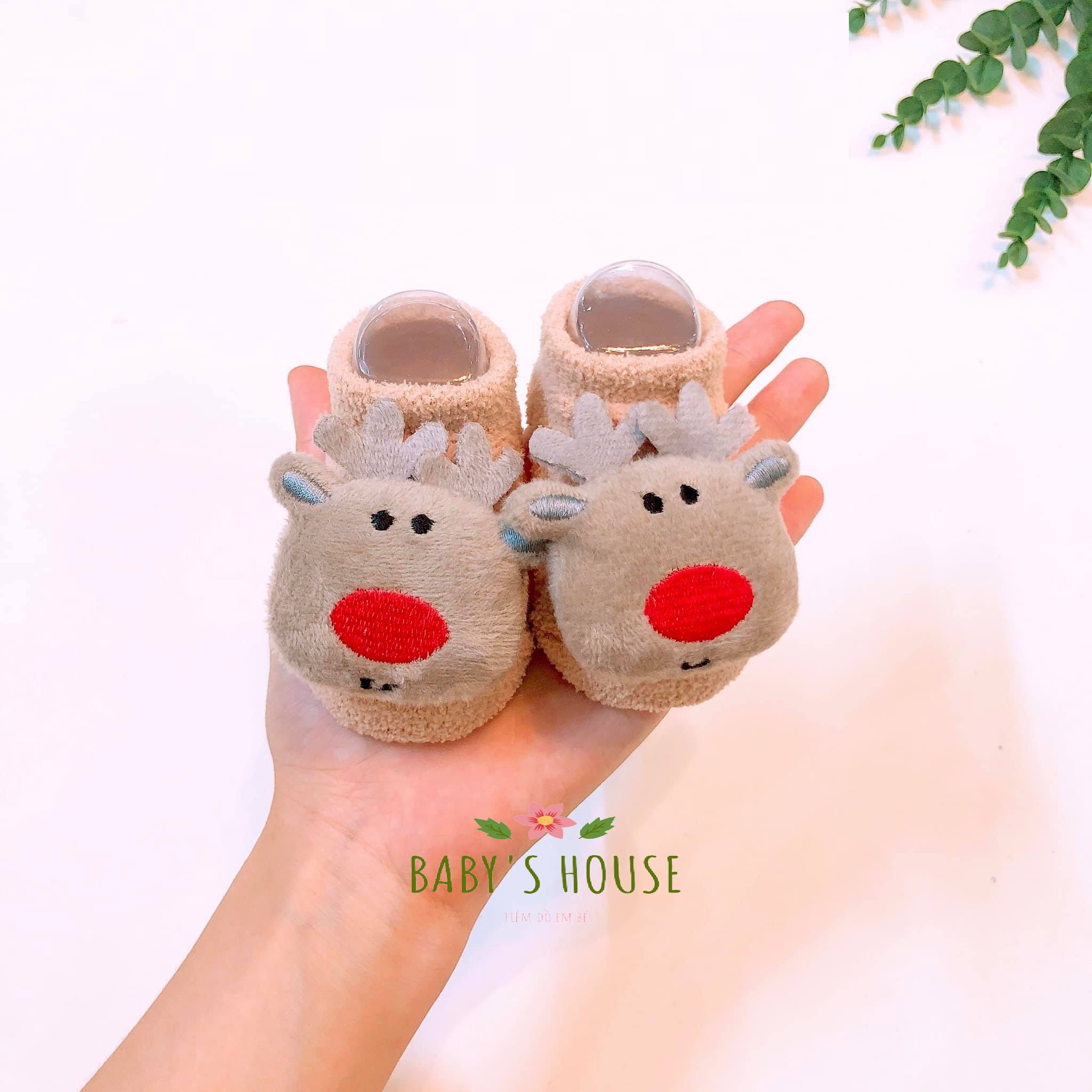 Tất vớ hình thú - mã bông xù siêu cưng baby's house