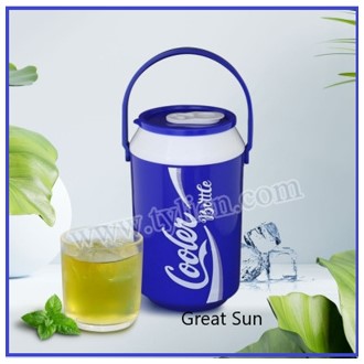 Bình đá giữ nhiệt hình lon bia 1 lít, 1.5 lít, 2 lít bình nước đá, thùng nước đá, bình nước mang đi làm, thùng đá lạnh