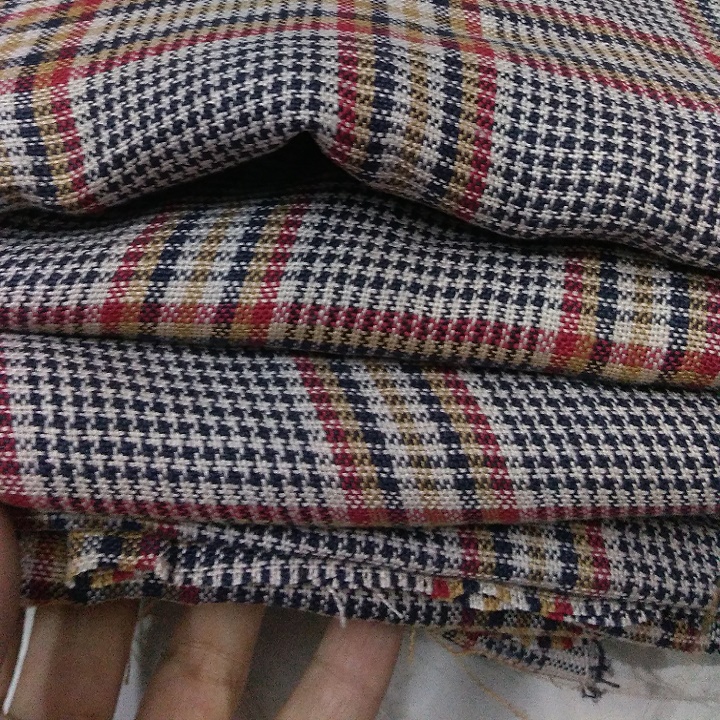 Vải Dạ Thanh lý 04-xanh/bò/đốm/caro