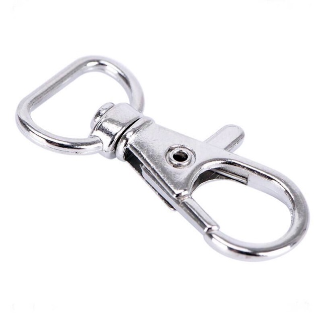 Móc Càng Cua inox gắn chìa khoá - handmade