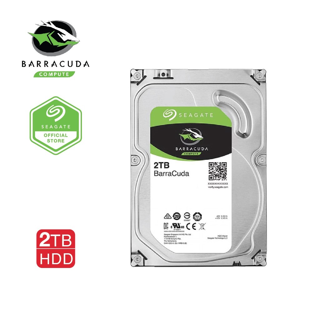 HDD 2TB SEAGATE PC SATA - HDD 2000GB SEAGATE - BẢO HÀNH 1 THÁNG 1 ĐỔI 1