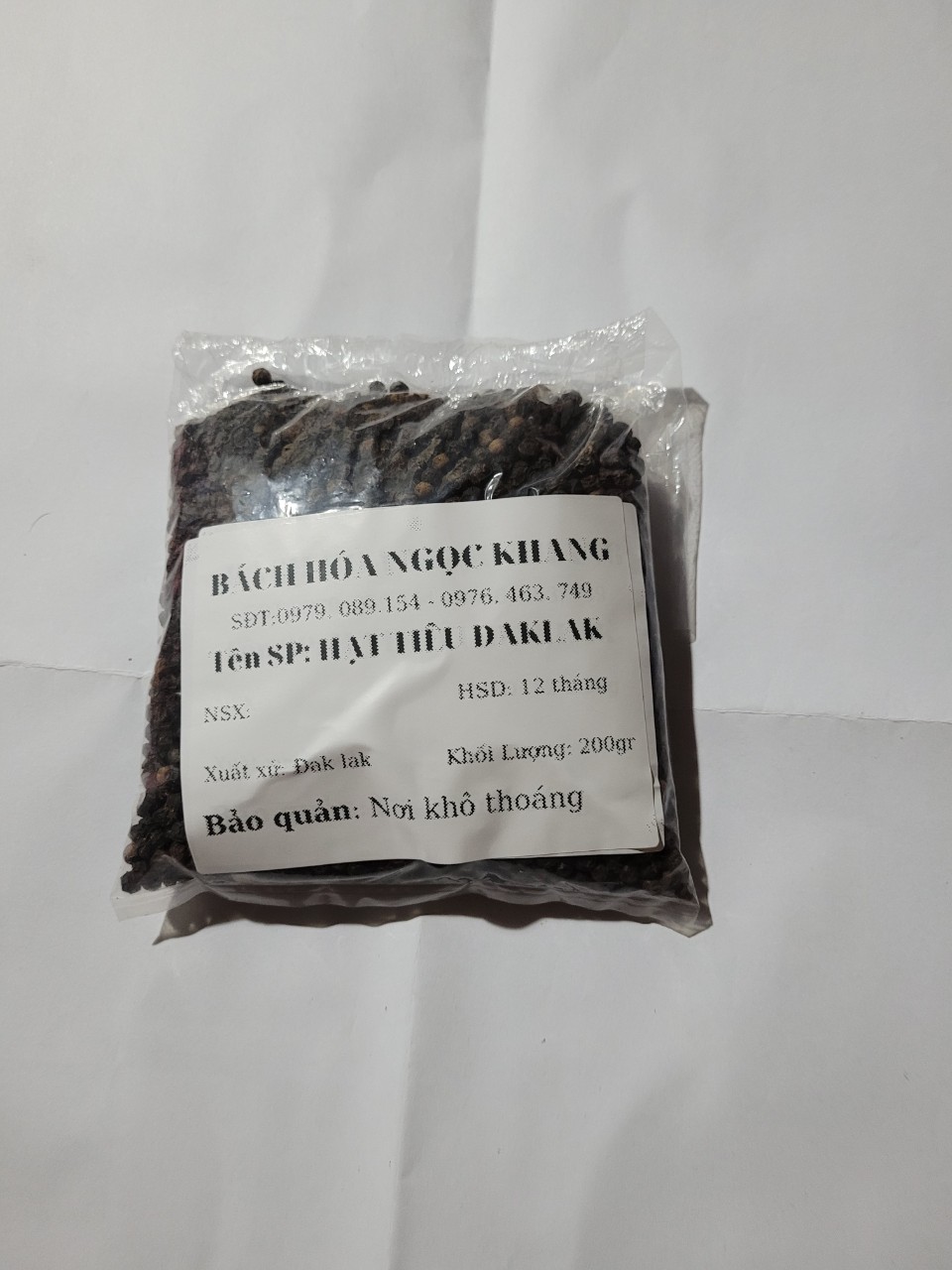 [HCM]Tiêu đen Đăk Lăk _ 200g