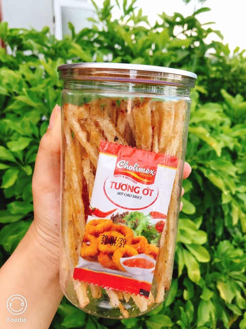 Khô Cá Thiều Que đóng lon pet 200gr