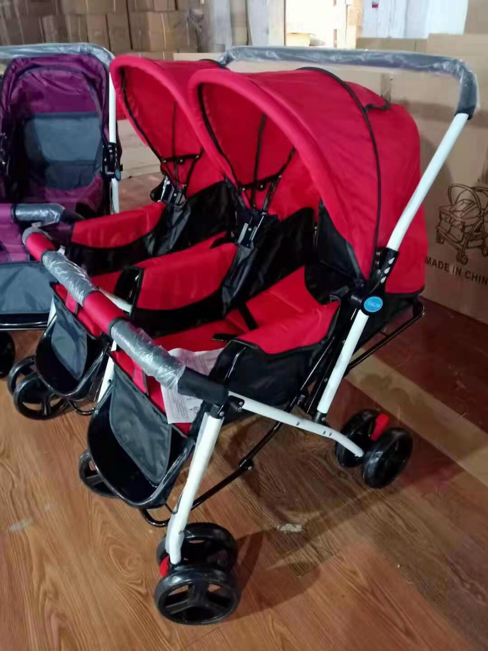 XE ĐẨY ĐÔI CAO CẤP CÓ BÀN ĐẠP