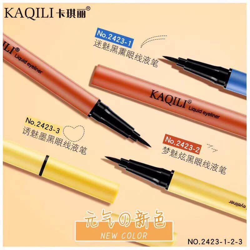 [HÀNG HOT] Kẻ mắt nước Kaqili Chính hãng nội địa trung Bút kẻ mắt dạng lỏng KAQILI nhanh khô và lâu trôi ( tặng mặt nạ dưỡng da cao cấp khi mua 2sp)