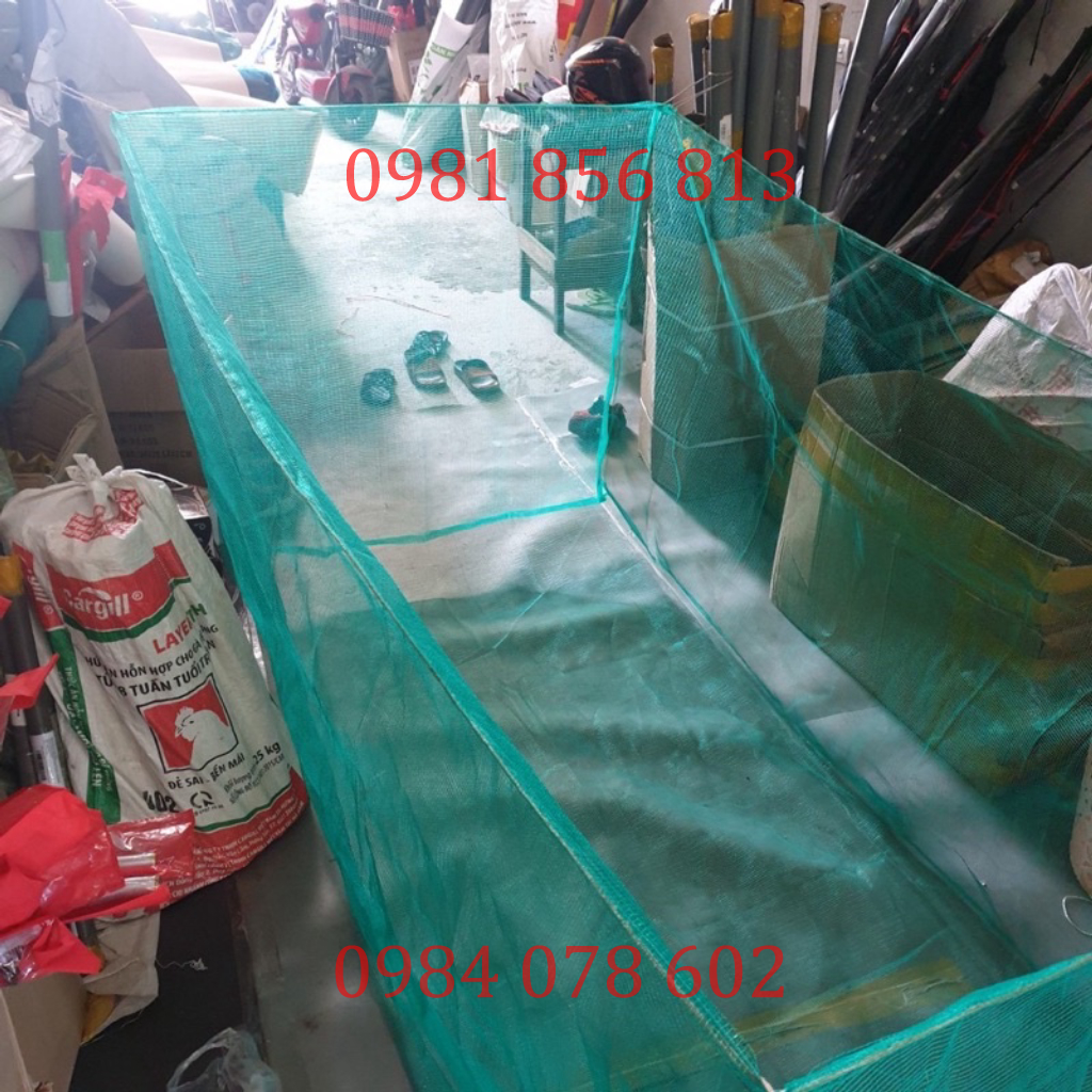 Tráng đựng cá , tráng nuôi cá , ếch , dèo đựng cá , mùng nuôi cá , vèo nuôi cá , lồng uy tín chất lượng