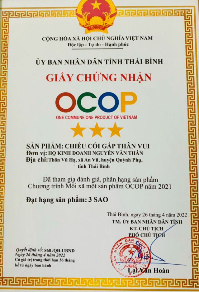 Chiếu Cói In Dừa  - Chiếu Cói Thái Bình Kích Thước 2mx2m2