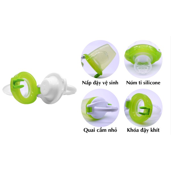TÚI ĂN DẶM SILICONE MUNCHKIN