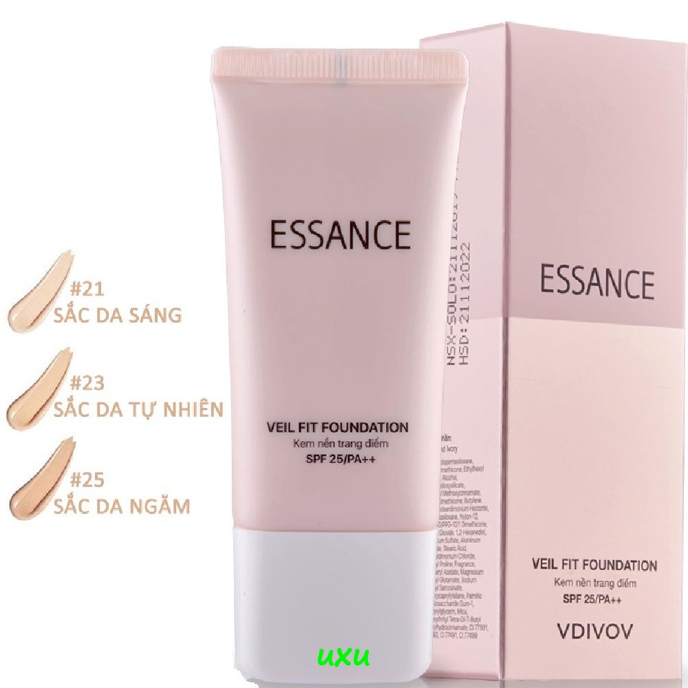 Kem Nền Essance Vdivov Veil Fit Foundation 30ml