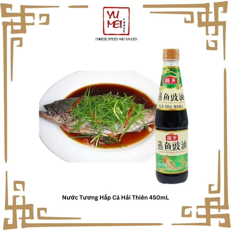Nước Tương Hấp Cá Hải Thiên 450ml - Hấp Cá Kiểu HK
