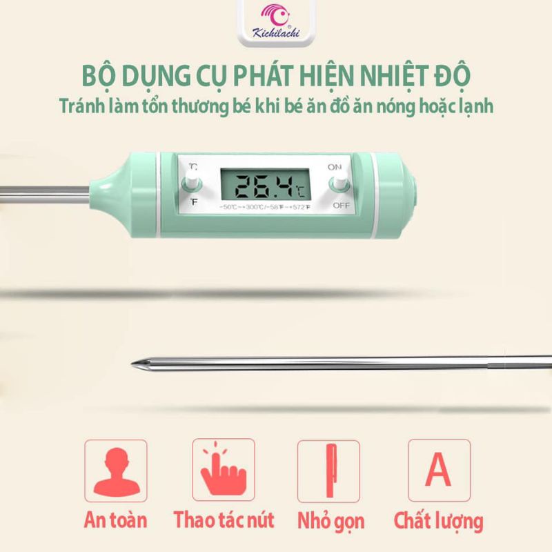 Que đo nhiệt độ sữa KICHILACHI